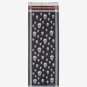 Alexander McQueen Big Stole Skull Scarf